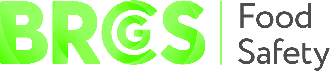 Grünes BRC Food Safety Logo