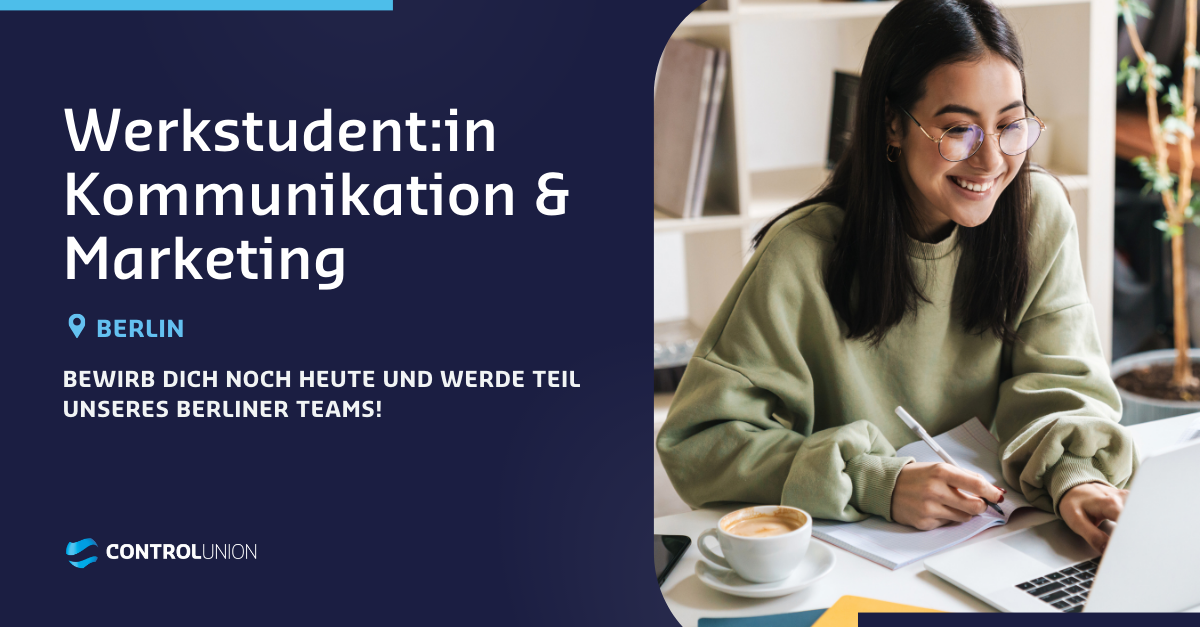 Stellenanzeige für eine Werkstudentenstelle für Marketing und Kommunikation